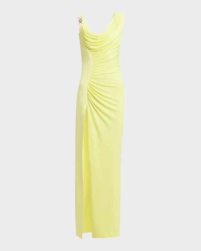 Ruched Jersey Gown